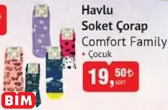 COMFORT FAMİLY HAVLU SOKET ÇORAP